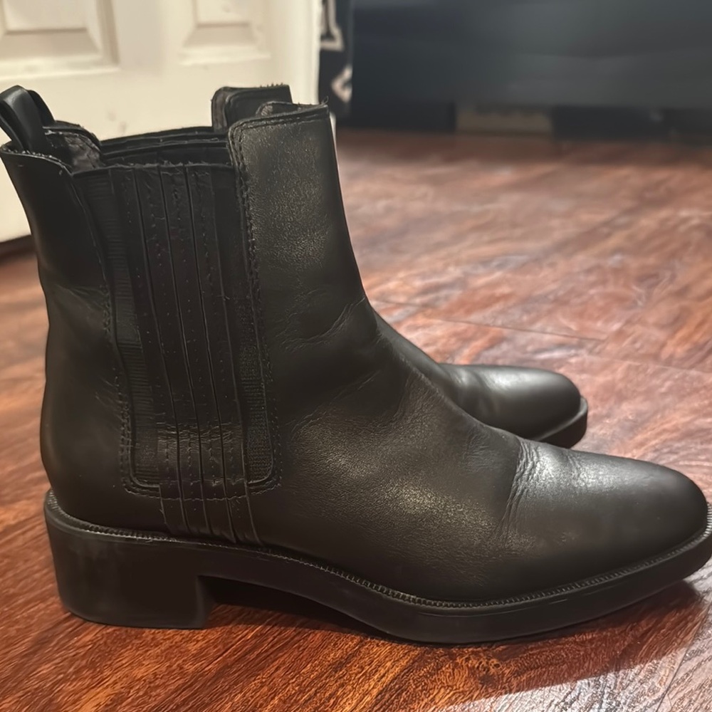 Black Chelsea Boots from Zara sz 39